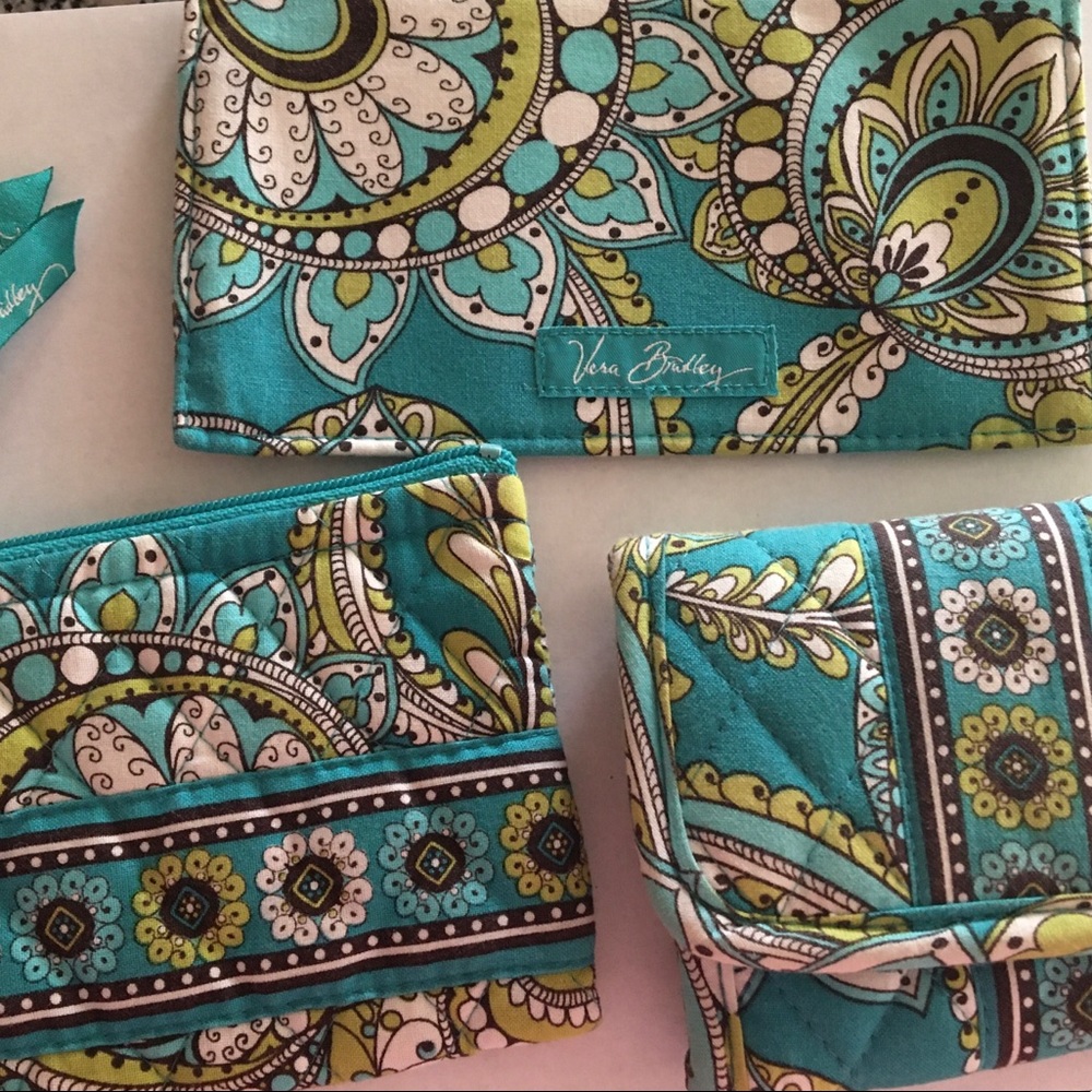 Vera Bradley purse accessories combo